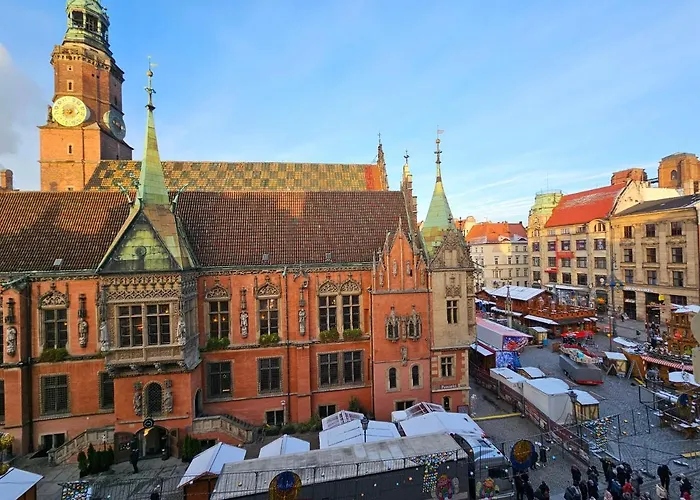 Rynek Market Square Wroclove Tectum Apartments Z Widokiem Na Rynek