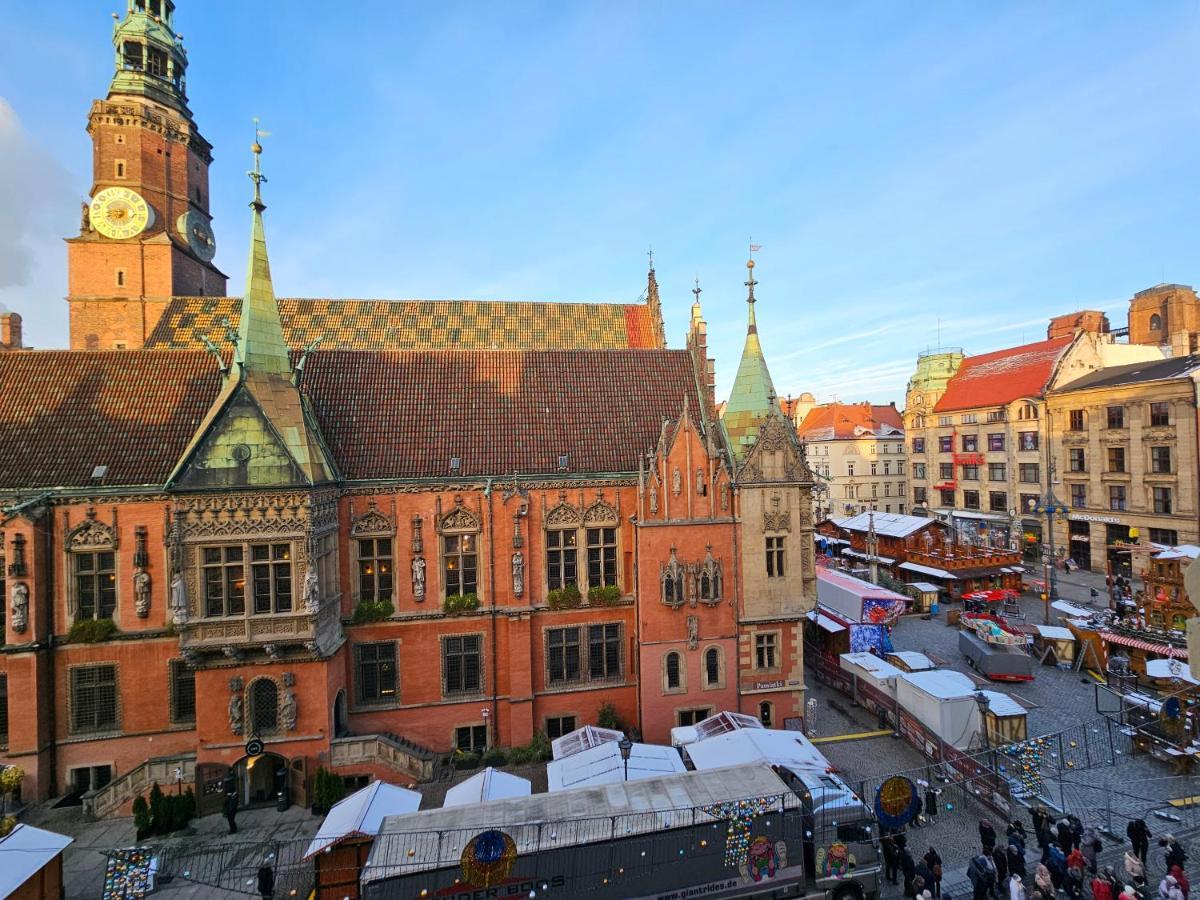 Rynek Market Square Wroclove Tectum Z Widokiem Na Rynek Apartment